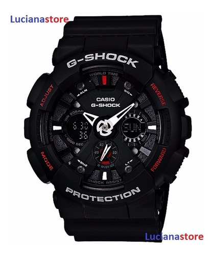 Reloj Casio G-shock Ga-120-1a-  100% Original Y Nuevo   Zqr