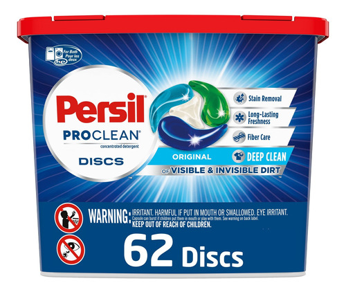 Persil Discs - Detergente Para Ropa Sucia, Aroma Original, C