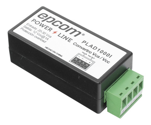 Convertidor Epcom De 24 Vca A 12 Vcd Plad1000i
