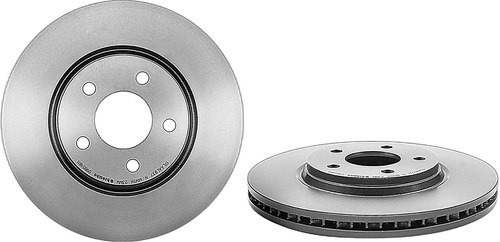 2- Discos Ventilados Delanteros Pontiac G6 2005/2008 Brembo