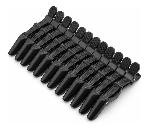 10pcs Salón Cocodrilo Pinzas De Plástico Pinzas Para El Pelo