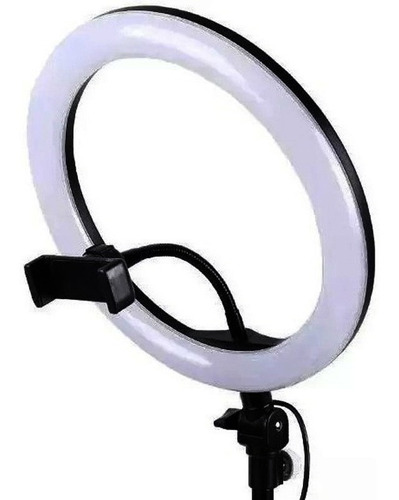 Iluminador Ring Ligth Anel Luz 26cm Make Fotos Com Tripé 1.60 Kit Completo Dimmer Selfie Youtuber Blogueiro Maquiagem