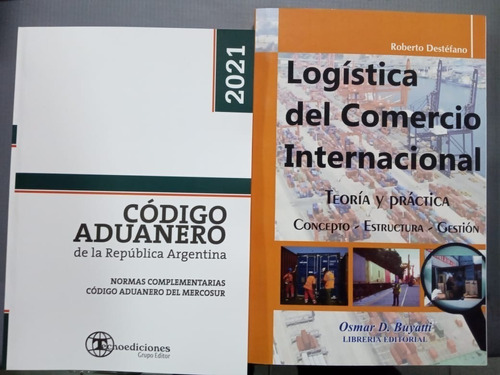 Combo Codigo Aduanero + Logistica Del Comercio Internacional