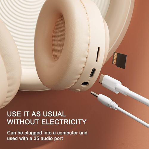 Fones De Ouvido Com Cancelamento De Ruído Com Luz, Bluetooth