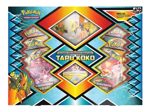 Tapu Koko Estrela Prisma Pokémon (51/181) ORIGINAL COPAG- CARTA EM  PORTUGUÊS