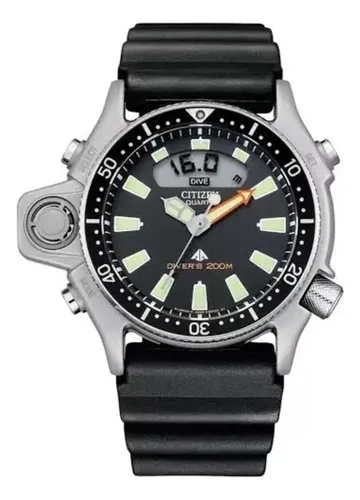 Citizen Aqualand Mergulho Jp2000-08e Série Prata / Tz10137t