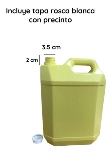 Bidones Plasticos 10 Litros Nuevo Color Rec X 40 Un.