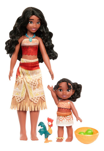 Moana 2 - Moana e sua irmã Simea - Mattel