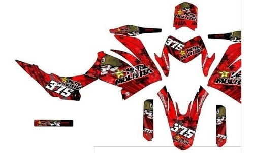 Stickers Para Moto Mb Terra150c Mod-99