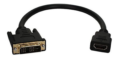 1 ft Dvi Macho A Hdmi Hembra 4 k (hdvix-1 f) (0037229401721)