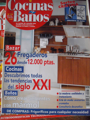 Revista De Decoración Cocinas Y Baños N° 95 Año 2000