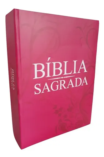 Biblia Sagrada - Catolica - Capa Cor Rosa - Nova E Lacrada | MercadoLivre