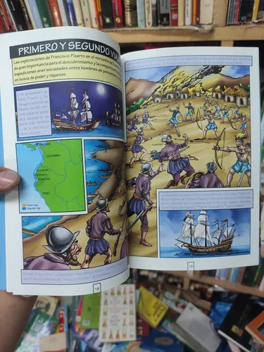 La Historia De Pizarro Y Los Incas - Novela Grafica (Usado)