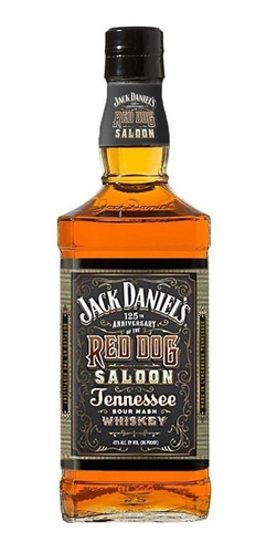 Imagen 2 de 10 de Whisky Jack Daniels Red Dog Saloon 700ml En Estuche