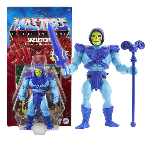 Masters Of The Universa Skeletor Con Comic Mattel (Usado)