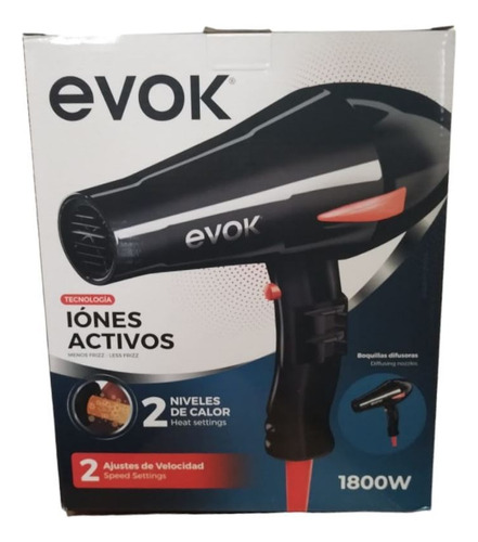 Secador Profesional Evok 1800 W