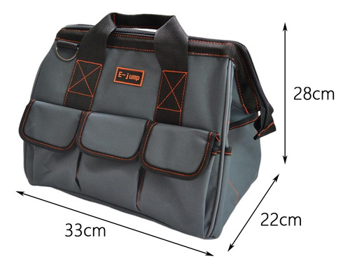 Bolsa De Herramientas De Tela Oxford Organizador 13 Pulgadas