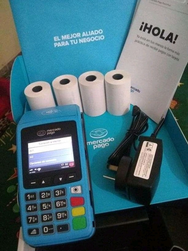Mercado Pago Point Plus C/ Chip Celular + Impresora + Rollos