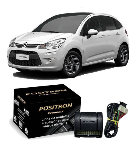 Módulo Vidro Citroen C3 2020 Levantador Antiesmagamento