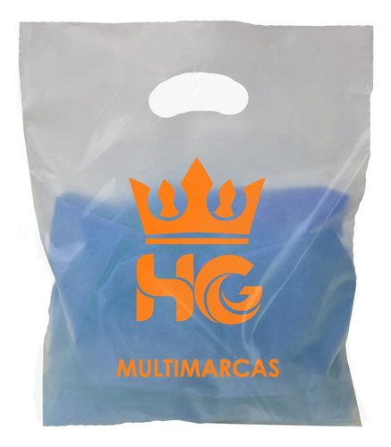 Sacola Personalizada Com Logo 30x40 Es.0,12 500 Sacolas