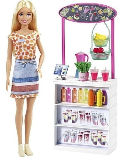 Barbie Smoothie Bar - Mattel Grn75