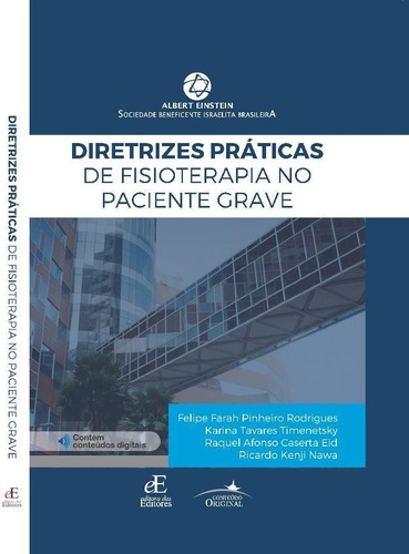 Diretrizes Práticas de Fisioterapia no Paciente Grave, de Casserta, Raquel. Editora dos Editores Eireli, capa dura em português, 2021