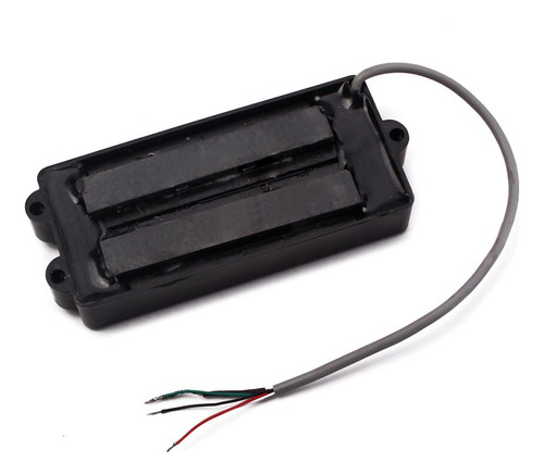5 Cuerdas Double Coil Pickup Guitar Pickup Bridge Negro