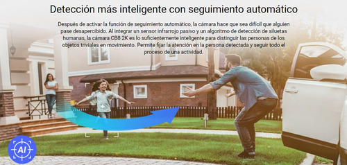 Imagen 5 de 9 de Camara Seguridad Ip Wifi 3mp 2k Ezviz Cb8 Domo 360 Exterior