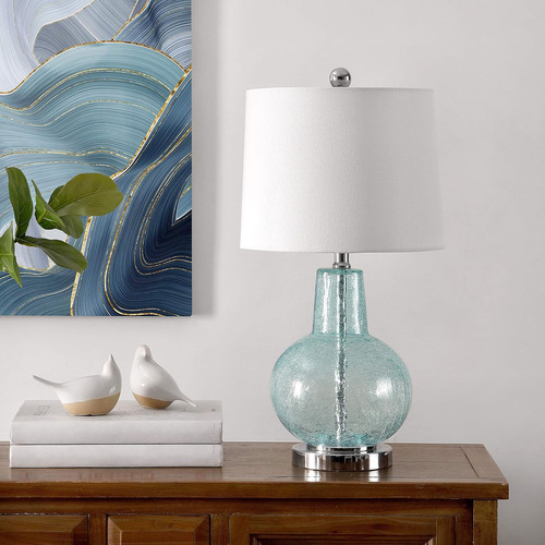 Lighting Collection Atlas - Lámpara De Mesa Para Dormitorio,