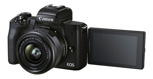 Imagen 7 de 7 de Canon EOS Kit M50 Mark II + lente EF-M 15-45mm f/3.5-6.3 IS STM sin espejo color negro
