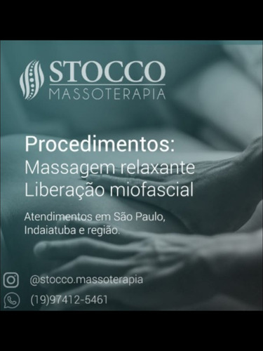Imagem 1 de 1 de Massagem Relaxante E Liberação Miofascial