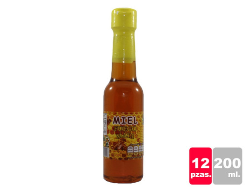 Imagen 1 de 2 de Miel, Fuego Maya 200 G Caja 12 Pzas