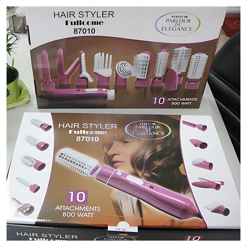 Cepillo Modelador/rizador/secador/alisador/ 10 En 1 220v