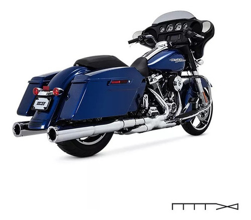Sistema De Curvas Vance & Hines Cromado - Touring M8 17-2022