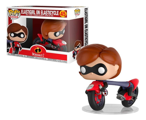 Funko Pop! Elastigirl On Elasticycle Funko Pop 45