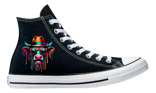 Tenis Converse Chuck Taylor All Star Bota Vaca 7n