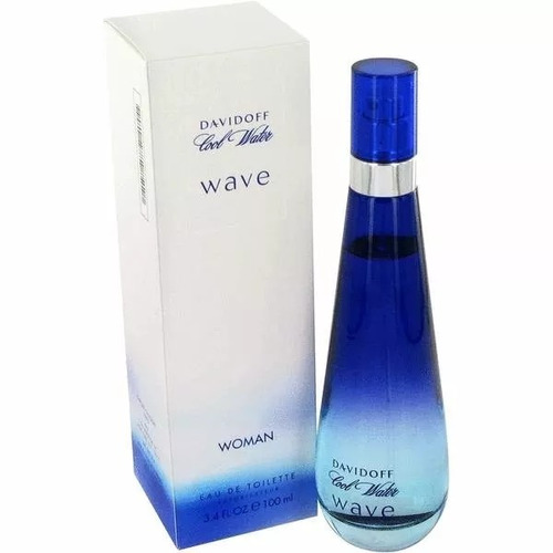 Perfume Davidoff Cool Water Wave Feminino 100ml Edt Lacrado