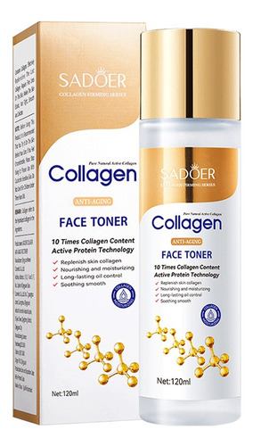 Toner Facial De Colágeno Sadoer Anti-envejecimiento 120ml