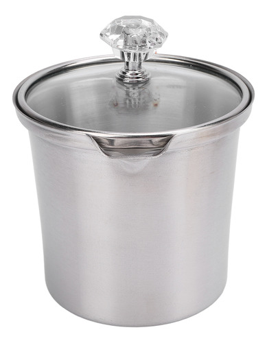 Milk Frother Cup Frothing Pitcher Lid Scale Em Aço Inoxidáve
