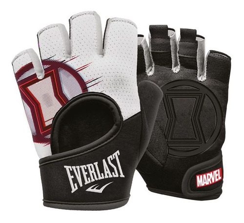 Guantes Everlast  Gym The Legend Black Widoww Mujer-blanco