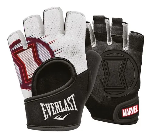 Guantes Everlast Gym The Legend Black Widoww Mujer blanco