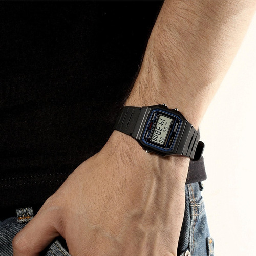 Reloj De Pulsera Casio Digital Collection F-91w Unisex