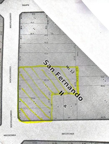 Imagen 2 de 3 de Lote En Venta En San Fernando Centro