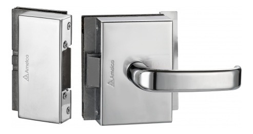 Fechadura Para Porta De Vidro Eletronica Amelco Fv-32ecra