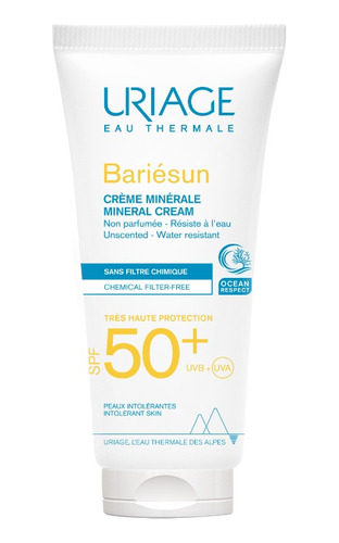 Bariésun Crema Mineral Spf50+ 100ml De Uriage