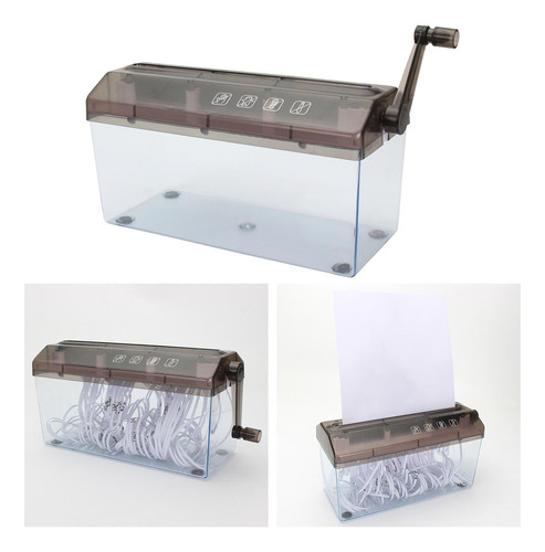 Trituradora De Mano Portátil, Papelería De Escritorio,