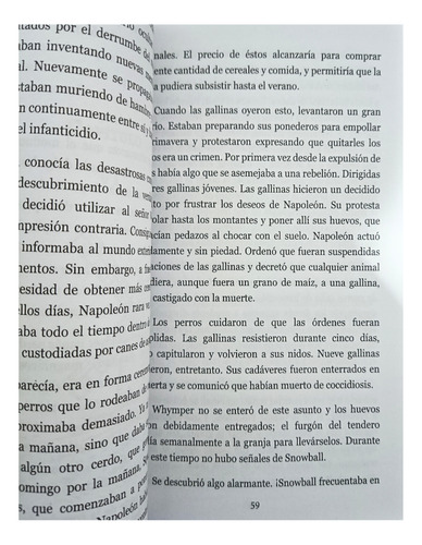 Rebelion En La Granja Orwell Escolar Economico Mayoreo 10pz