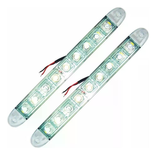 Luz Diurna Daylight Drl Com 9 Leds 2 Unidades Dni2033