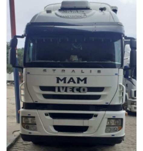 Iveco Stralis 440 6x2 Teto Alto Completo Motor Novo