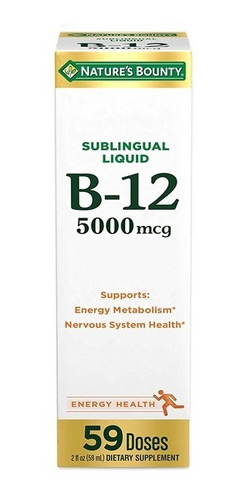 Vitamina Líquida B12 Sublingual